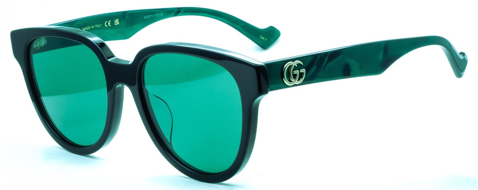 GUCCI GG0960SA 001 55mm Sunglasses Shades Designer Eyewear Frames New BNIB-Italy