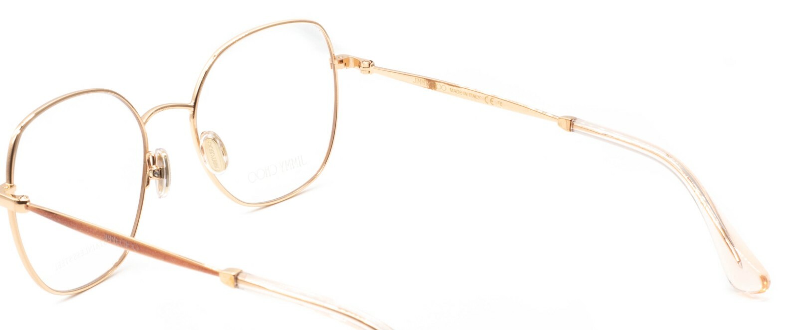 JIMMY CHOO JC281 BKU 52mm Eyewear Glasses RX Optical Glasses FRAMES Italy - New