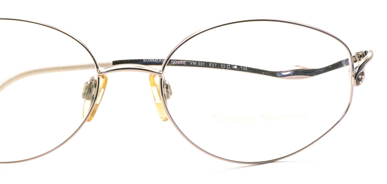 VIVIENNE WESTWOOD VW 031 E57 53mm Vintage Eyewear FRAMES RX Optical New Italy