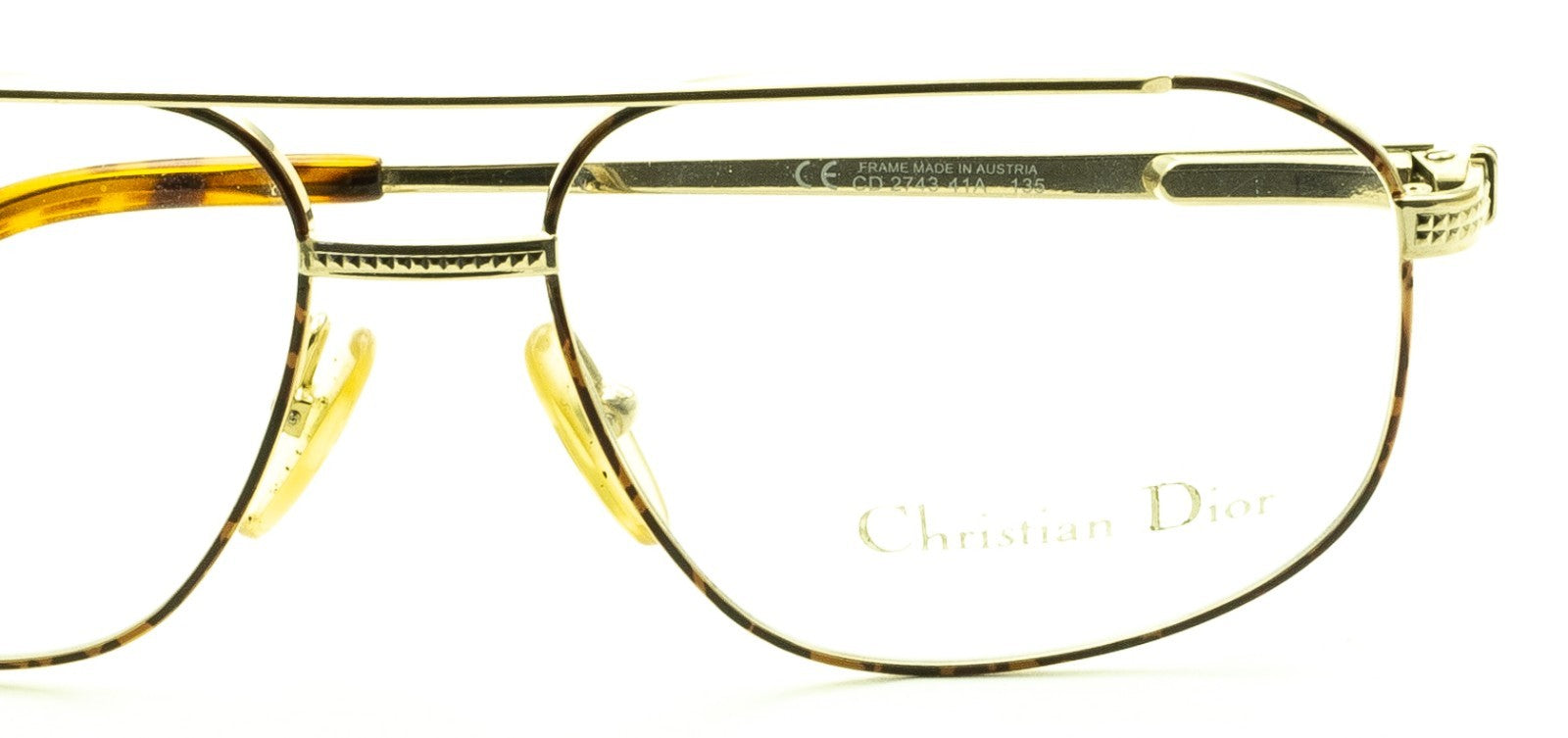 CHRISTIAN DIOR 2743 41A 56mm Eyewear Glasses RX Optical FRAMES VINTAGE - Austria