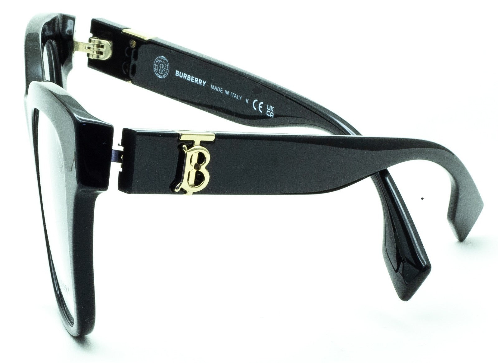 BURBERRY B 2388 3001 52mm Eyewear FRAMES RX Optical Glasses Eyeglasses New Italy