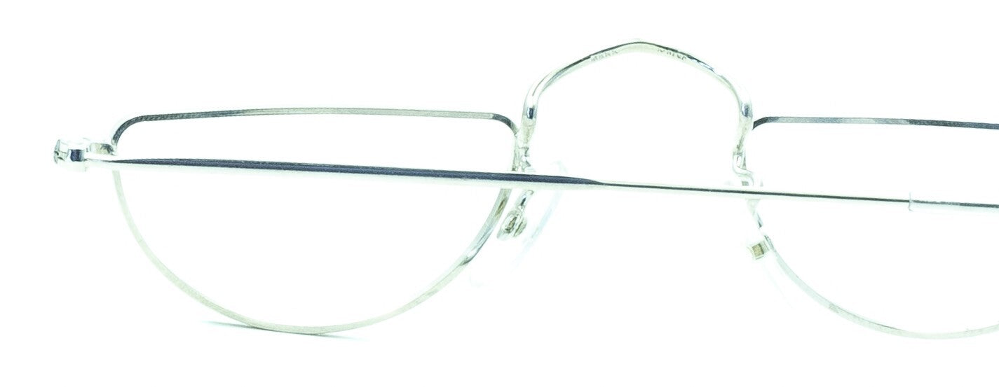 B.O.I.C. London Line 10KT GF Rhodium Half Eye 42x22mm FRAMES RX Optical Glasses