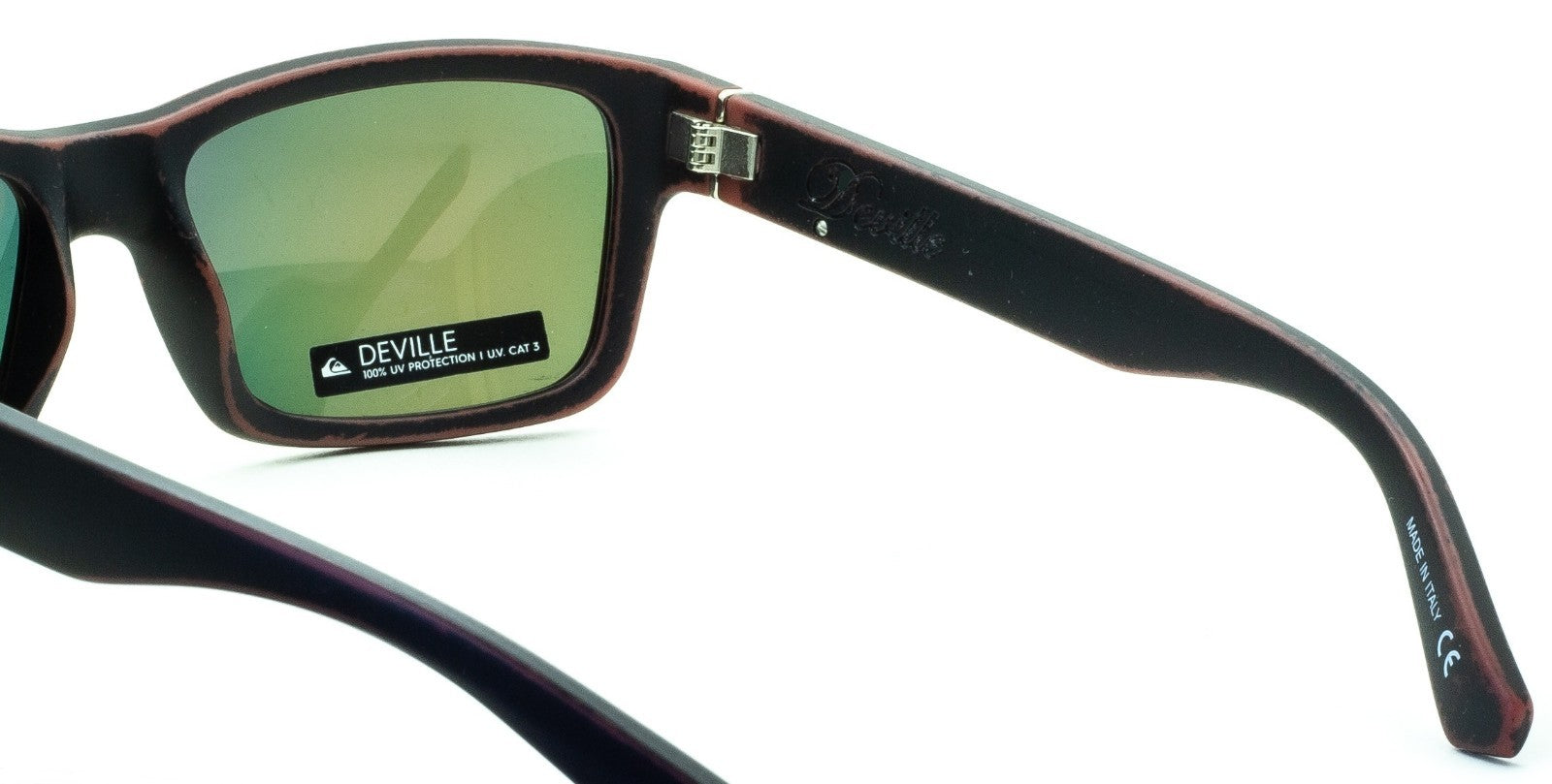 QUIKSILVER DEVILLE EQYEY03043 XKKR 54mm Sunglasses Shades Glasses Eyewear -Italy