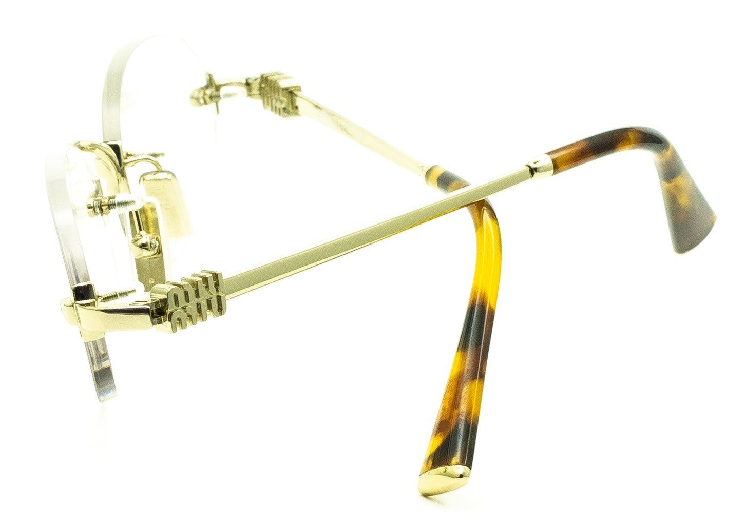 MIU MIU VMU 53W ZVN-1O1 53mm Eyewear FRAMES RX Optical Eyeglasses Glasses- Italy