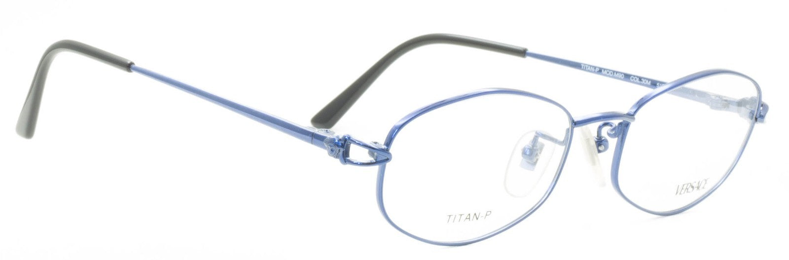 VERSACE TITAN-P MOD M90 COL 30M Eyewear FRAMES Glasses RX Optical Eyeglasses-NOS