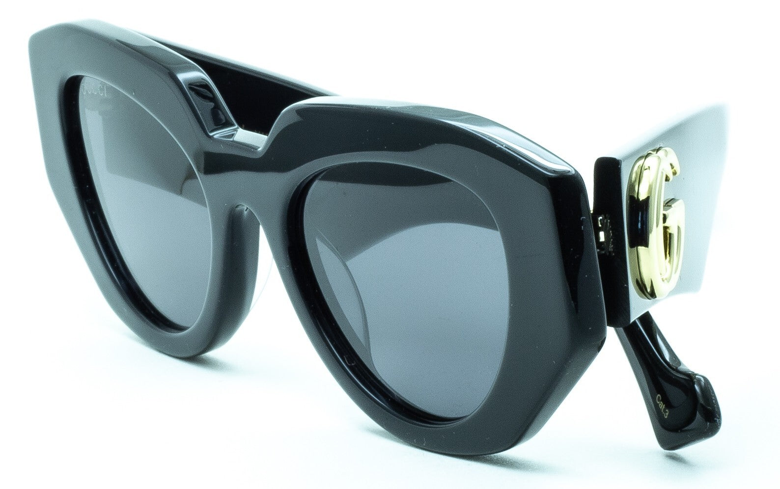 GUCCI GG1421S 001 51mm Sunglasses Designer Shades Eyewear Frames -New BNIB Italy