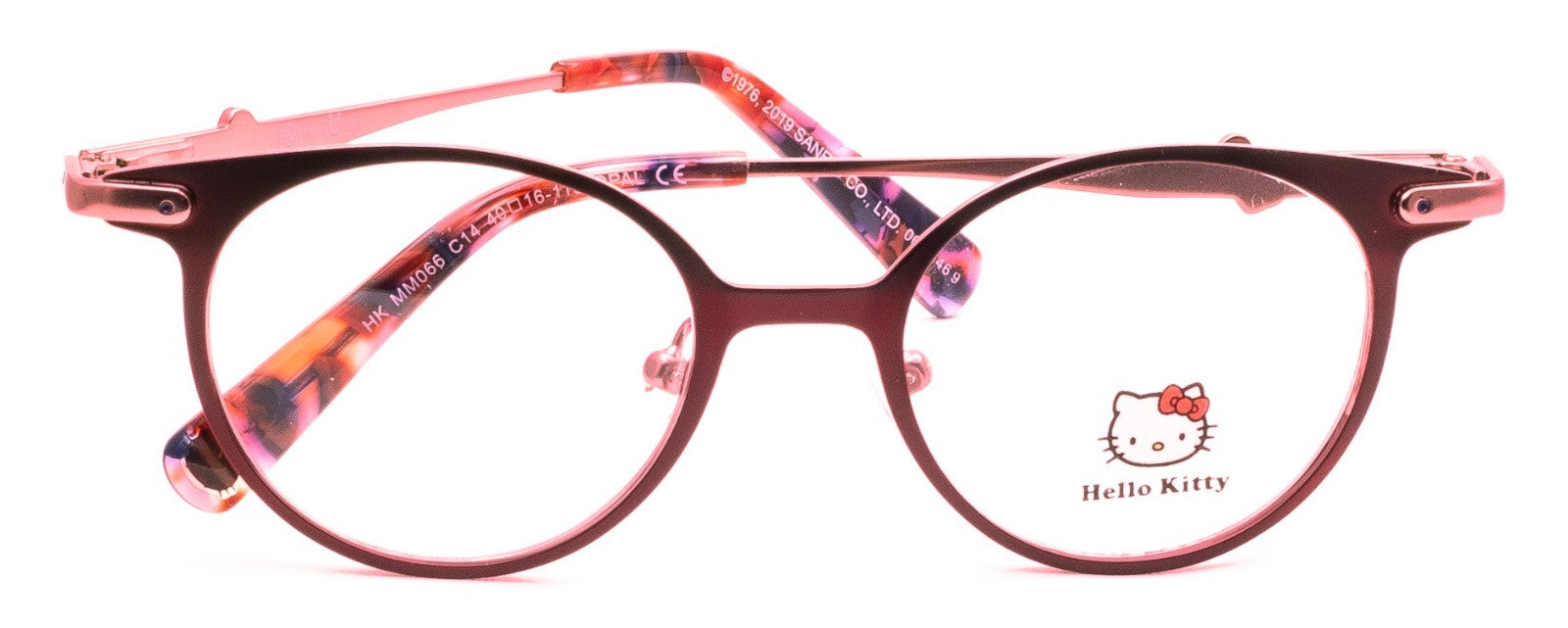 HELLO KITTY MM066 C14 40mm Eyewear FRAMES Glasses RX Optical Eyeglasses - New
