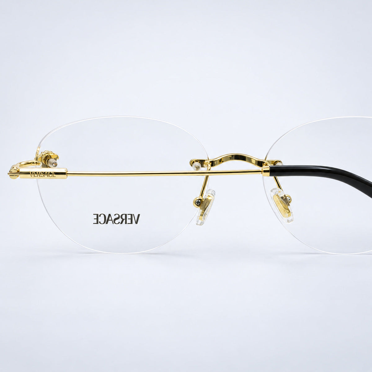 VERSACE MOD 1305 1002 55mm Eyewear FRAMES RX Optical Eyeglasses New - Italy