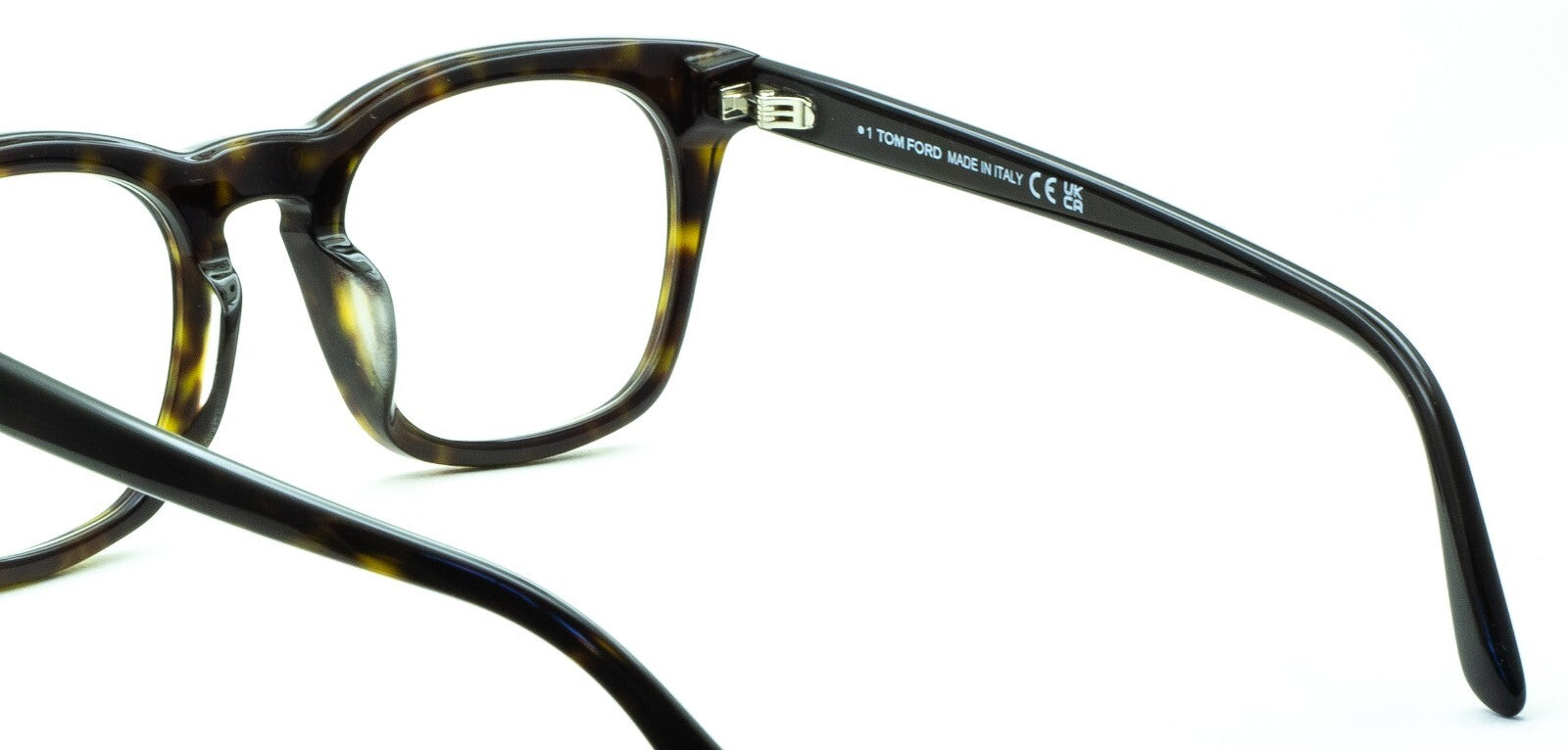 TOM FORD TF5870-F-B 052 52mm Blue Block Glasses Frames Eyewear RX - New Italy