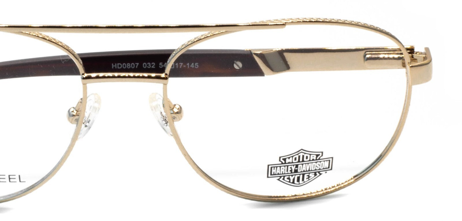 HARLEY-DAVIDSON HD0807 032 54mm Eyewear FRAMES RX Optical Eyeglasses Glasses New
