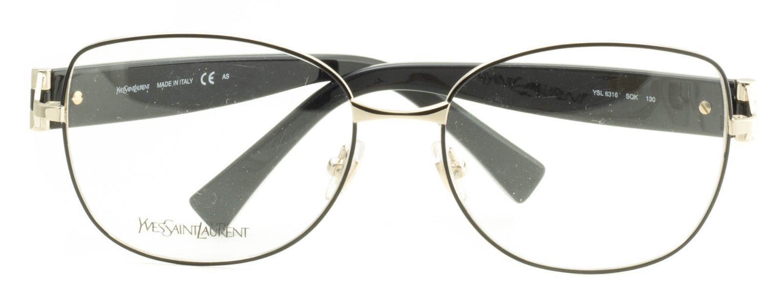 YVES SAINT LAURENT YSL 6316 SQK Eyewear FRAMES RX Optical Eyeglasses Glasses-New