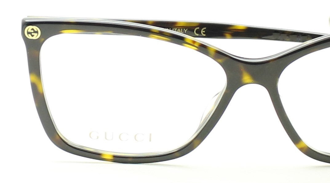 GUCCI GG 0025O 002 Eyewear FRAMES Glasses RX Optical Eyeglasses New BNIB - Italy