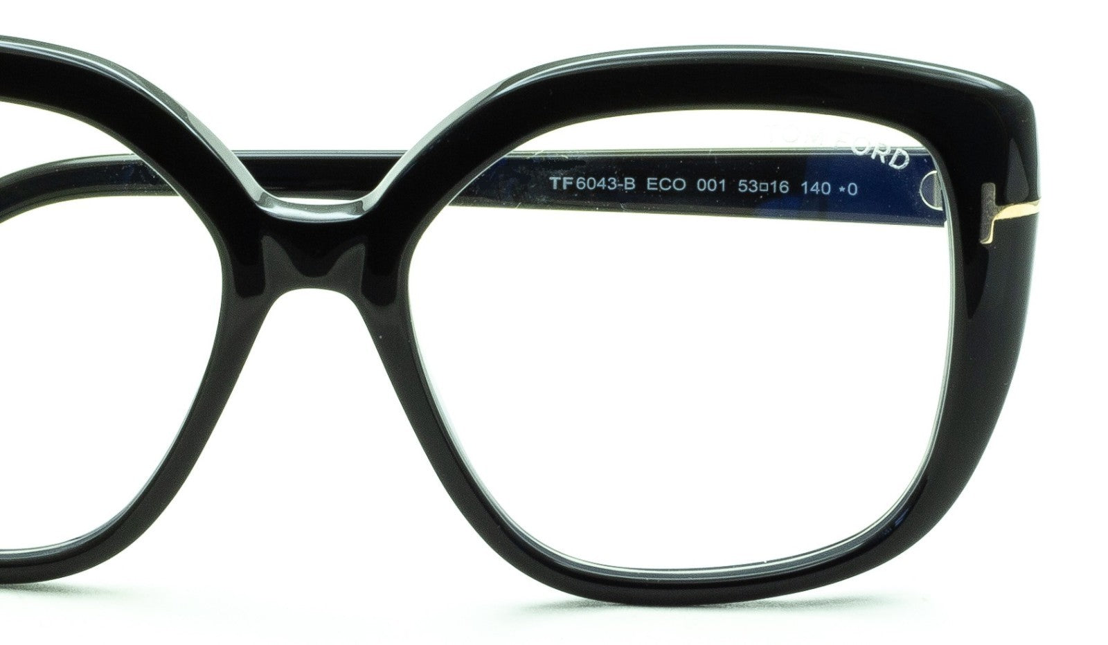 TOM FORD TF6043-B 001 53mm Blue Block Glasses Frames Eyewear RX - New BNIB Italy