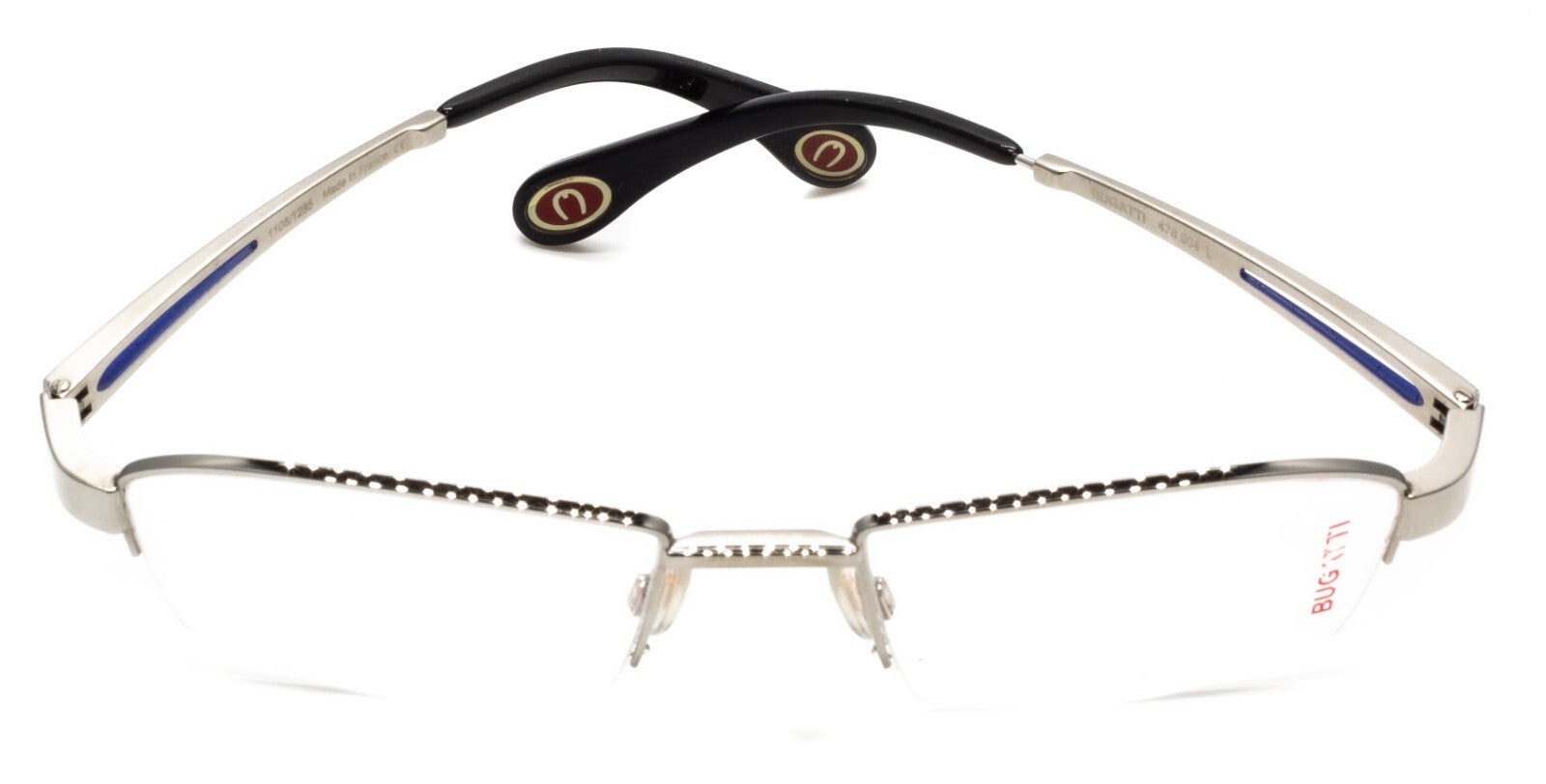 ETTORE BUGATTI 478 004 L 1310 55mm Eyewear RX Optical FRAMES Eyeglasses - France