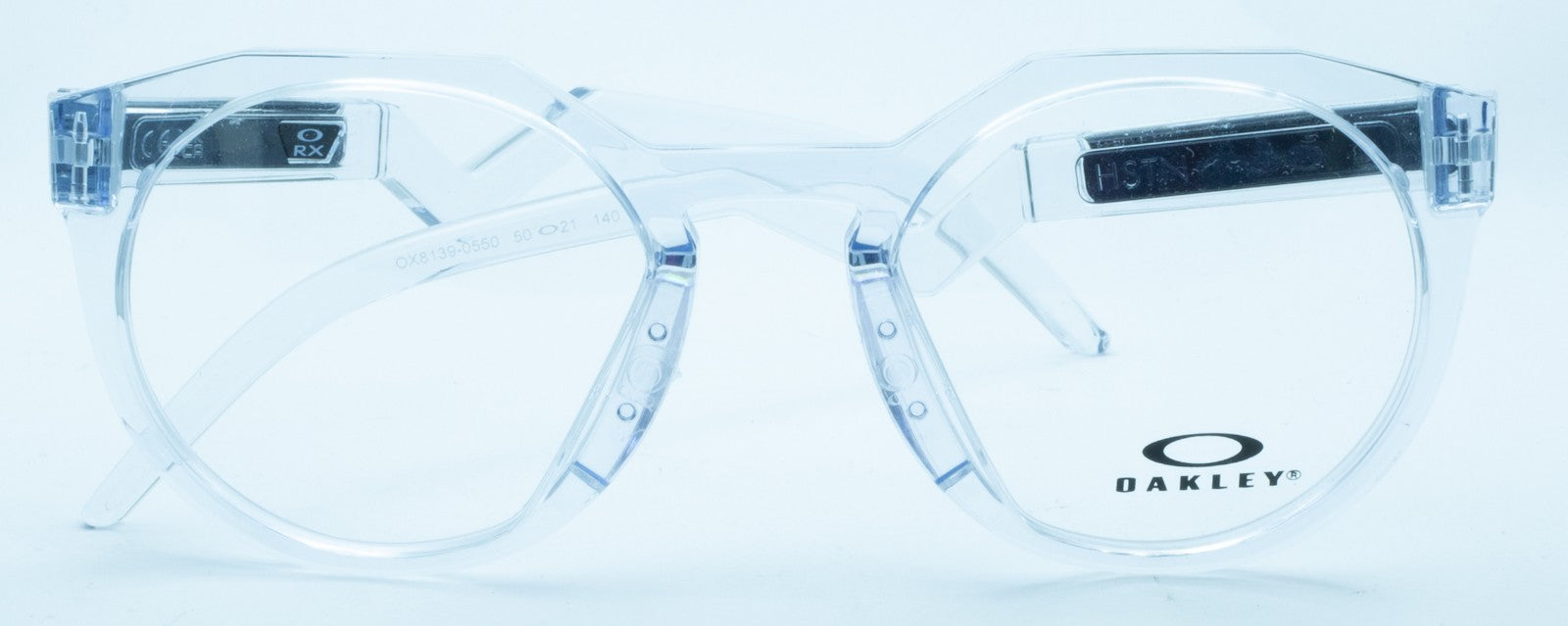 OAKLEY HSTN OX8139-0550 Crystal 50mm Eyewear RX Optical Glasses Frames - New