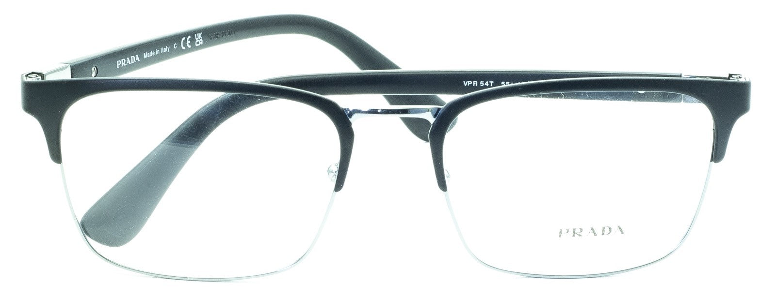 PRADA VPR 54T 1BO-1O1 55mm Eyewear FRAMES RX Optical Eyeglasses Glasses - Italy