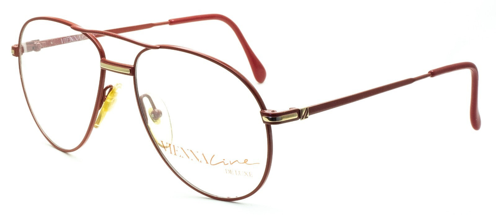 VIENNA LINE De Luxe 1417 30 56mm Vintage RX Optical Eyewear FRAMES New NOS Italy