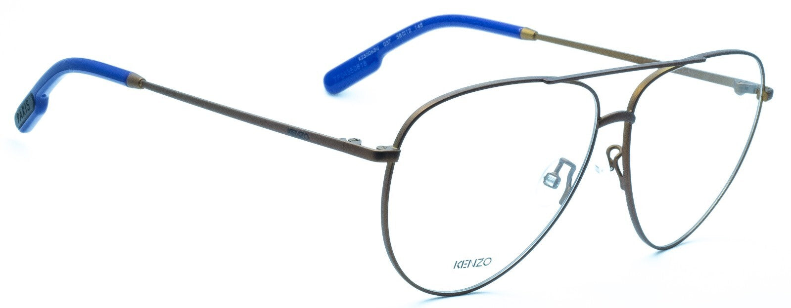 KENZO PARIS KZ 5006 3U 037 58mm Eyeglasses FRAMES RX Optical Glasses Eyewear New
