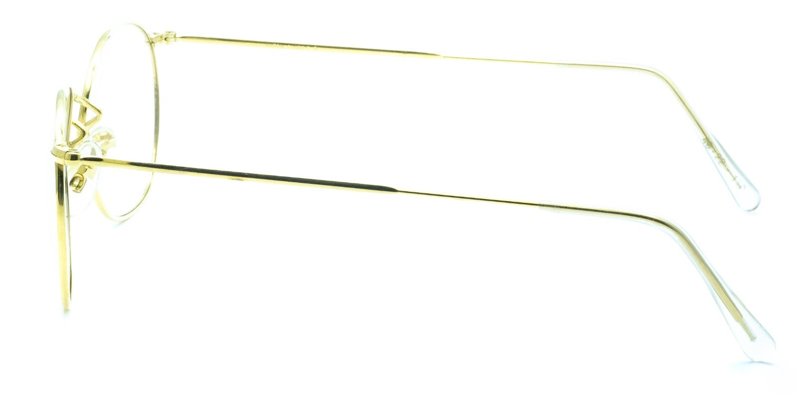 Hilton Classic 3 (SAVILE ROW) Quadra Gold 49x22mm FRAMES RX Optical Eyewear NOS