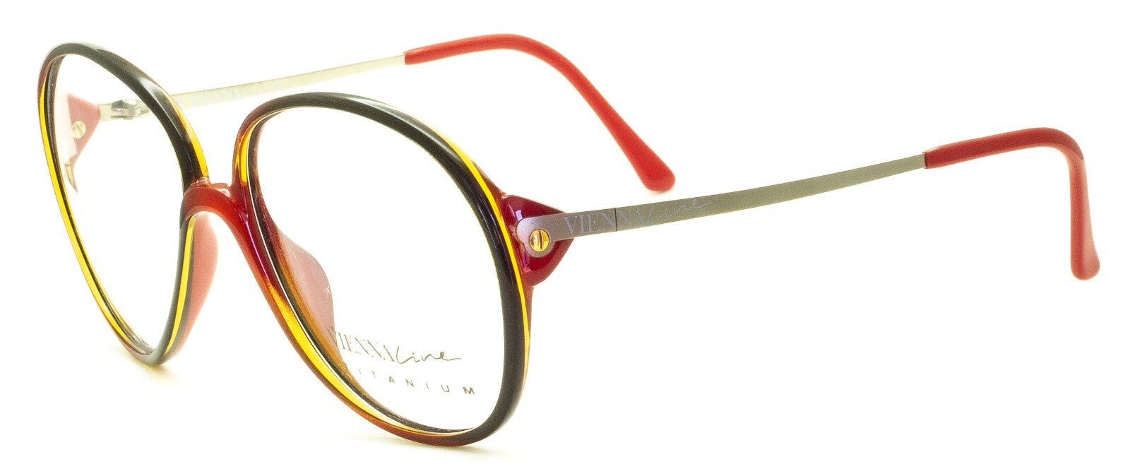 VIENNA LINE Titanium 1382 30 55mm Vintage RX Optical Eyewear FRAMES New -Austria