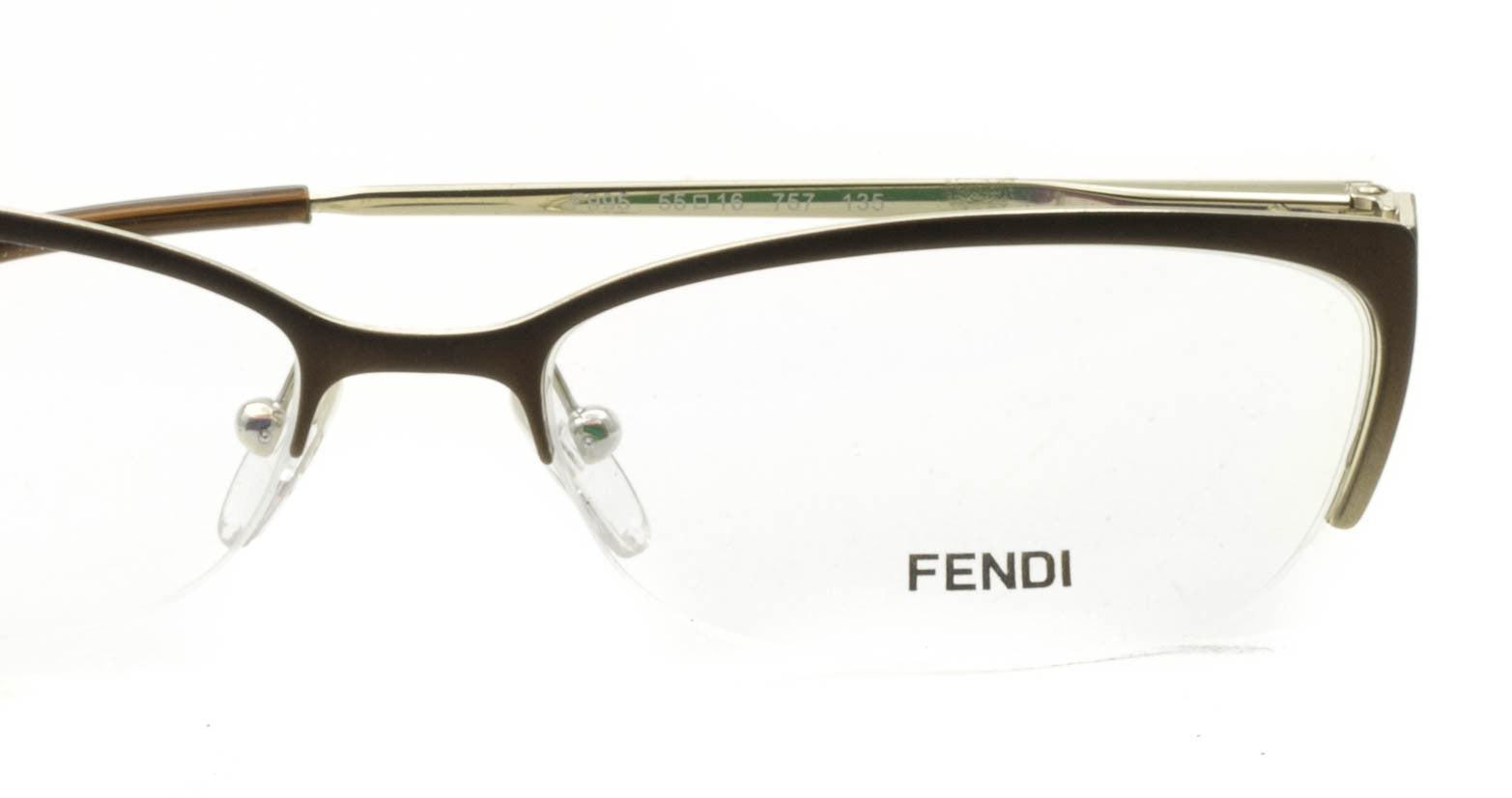 FENDI F995 757 55mm Eyewear RX Optical FRAMES Glasses Eyeglasses New BNIB Italy