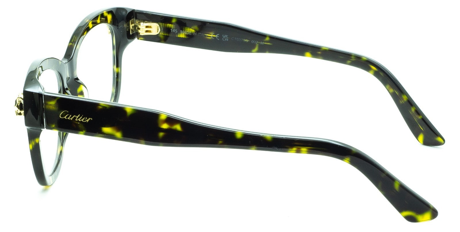 CARTIER PANTHERE CT0373O 002 M 51mm FRAMES RX Optical France Glasses BNIB- Italy