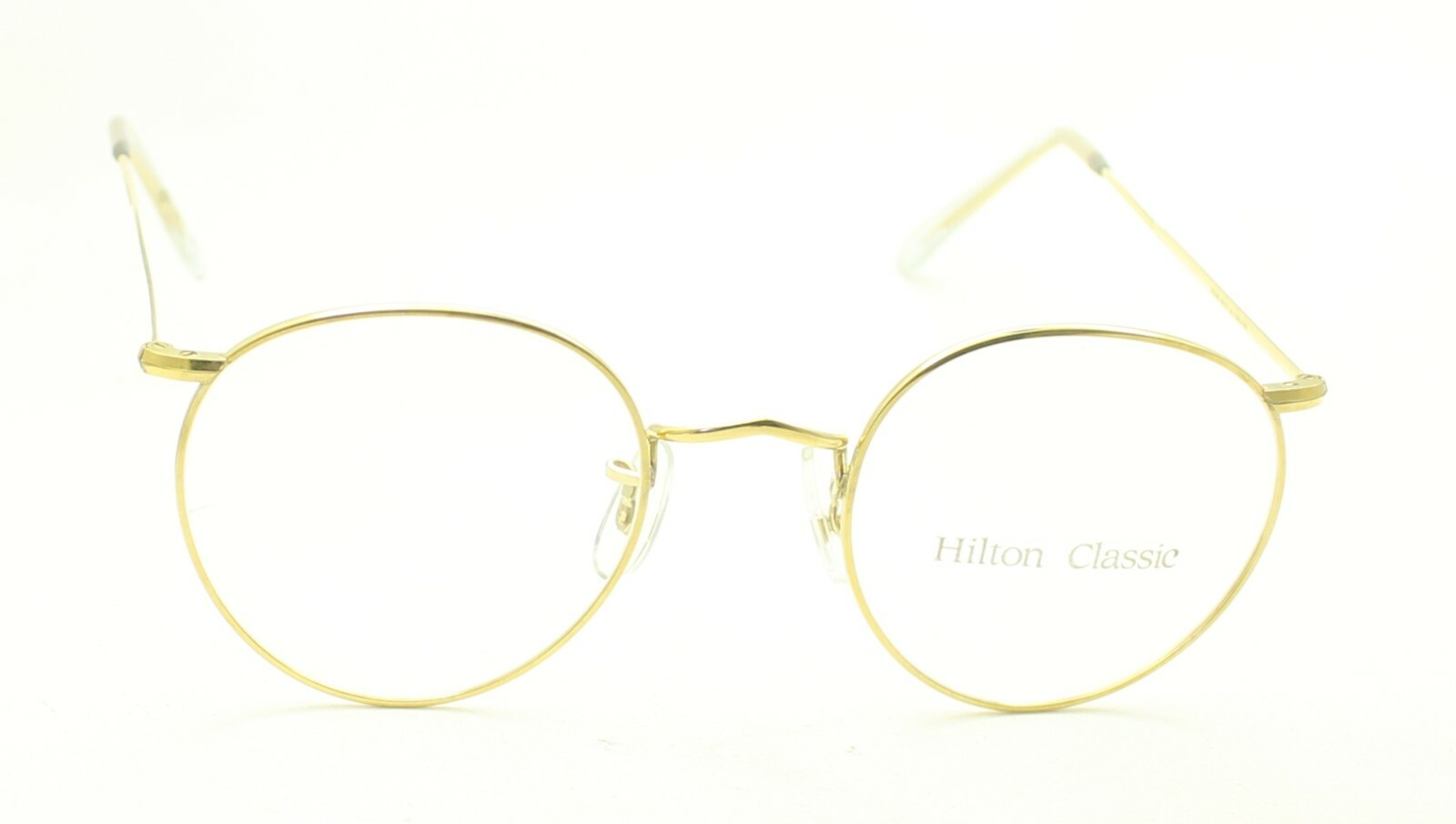 Hilton Classic 1 (SAVILE ROW) Panto Gold 49x20mm FRAMES RX Optical Glasses - NOS