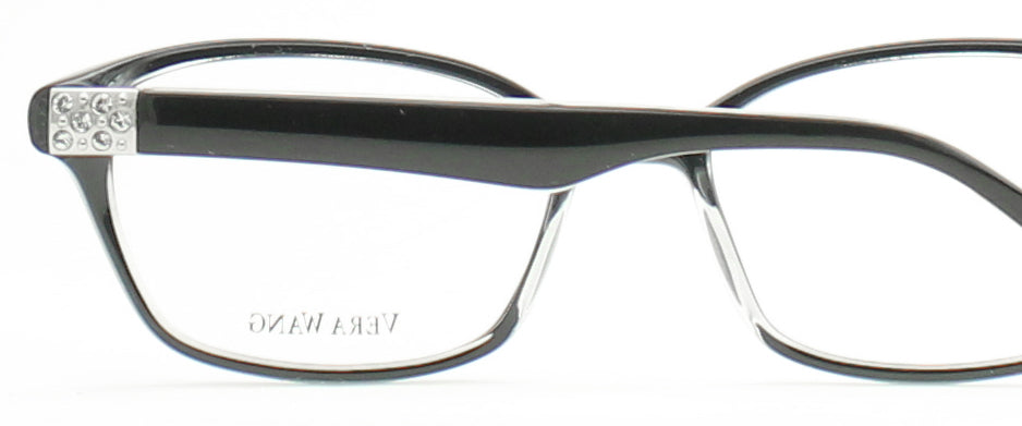 VERA WANG V317 BK Black 49mm RX Optical Eyewear FRAMES Glasses Eyeglasses - New