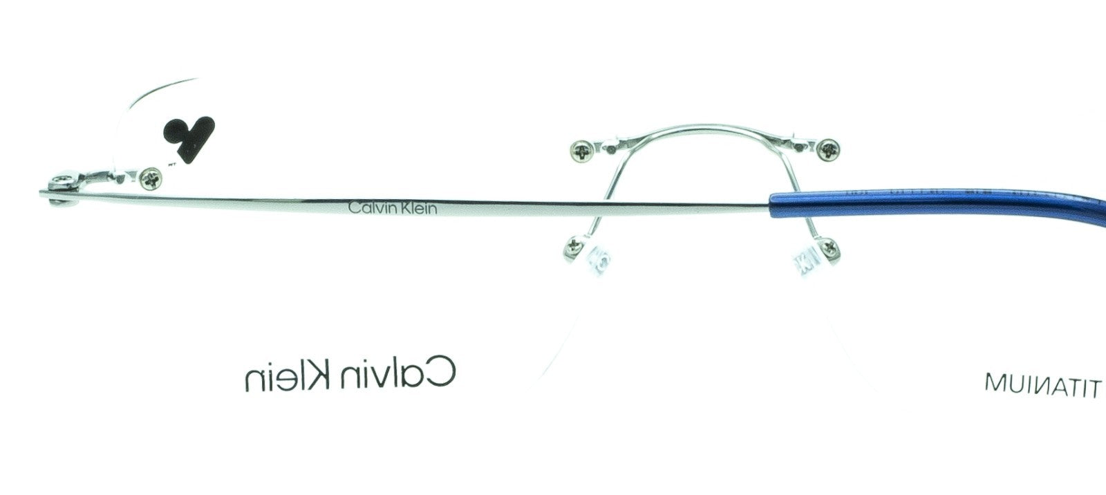 CALVIN KLEIN CKJ22125TB 414 52mm Titanium Eyewear RX Optical FRAMES Glasses New