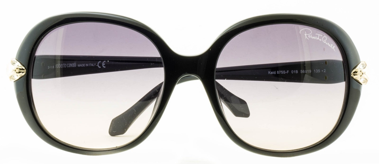 ROBERTO CAVALLI Keid 875S-F 01B *2 56mm Sunglasses Shades - Brand New in Case