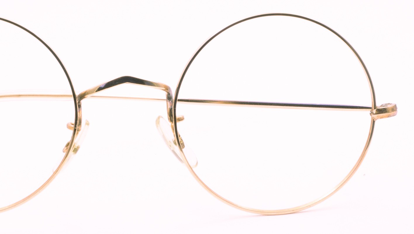 B.O.I.C. (SAVILE ROW) Rose Gold 47x22mm True Round FRAMES RX Optical Glasses NOS