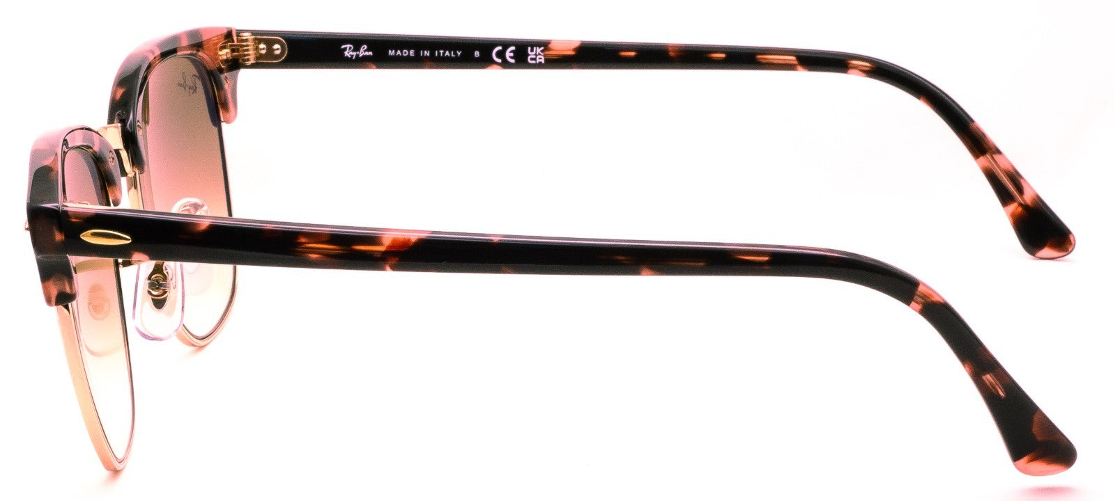 RAYBAN RB 3016 1337/51 CLUBMASTER 2N 51mm Sunglasses Shades Frames BNIB - Italy