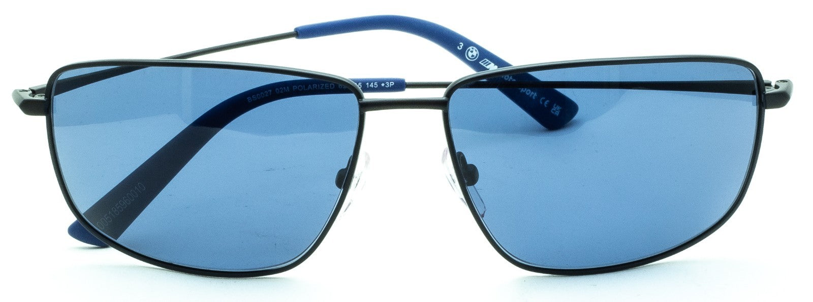 BMW Motorsport BS0027 02M *3 62mm Sunglasses Shades Frames Eyewear - New Italy