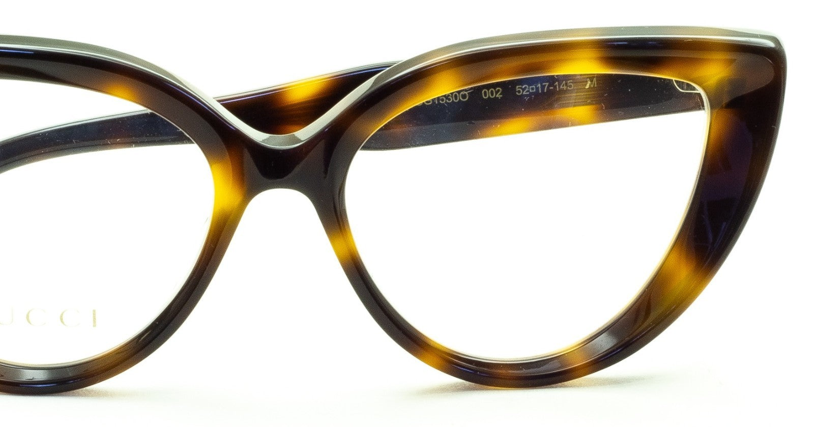 GUCCI GG 1530O 002 52mm Eyewear FRAMES Glasses RX Optical Eyeglasses - New Italy