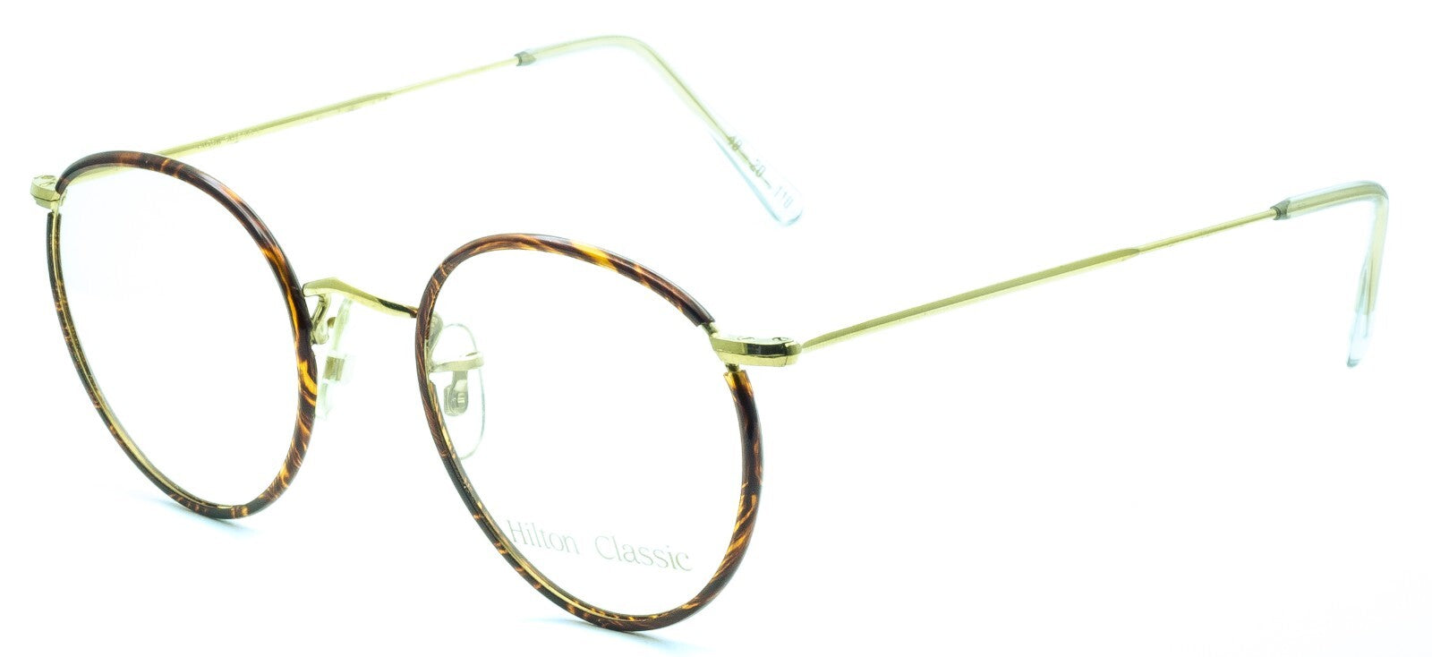 Hilton Classic 1 Beaufort Panto 49x20mm Chestnut FRAMES RX Optical Eyeglasses