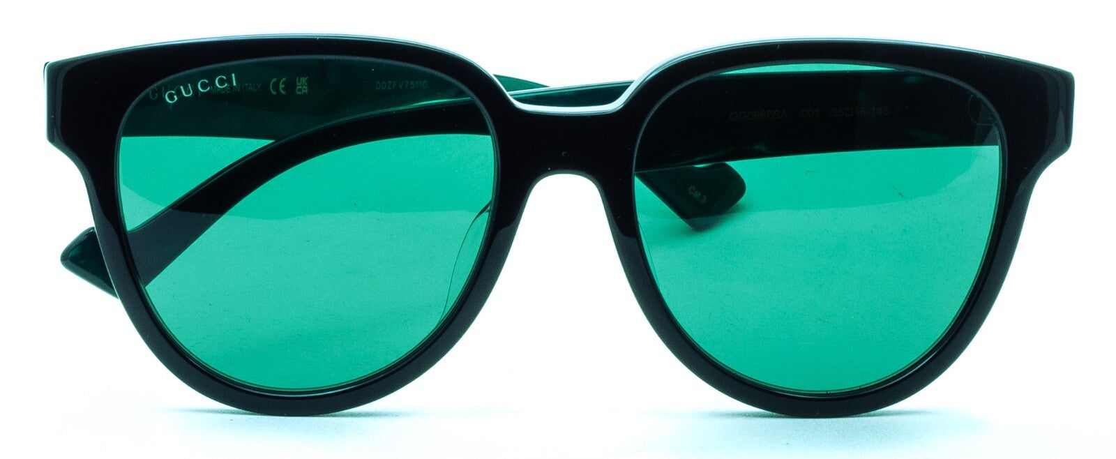 GUCCI GG0960SA 001 55mm Sunglasses Shades Designer Eyewear Frames New BNIB-Italy