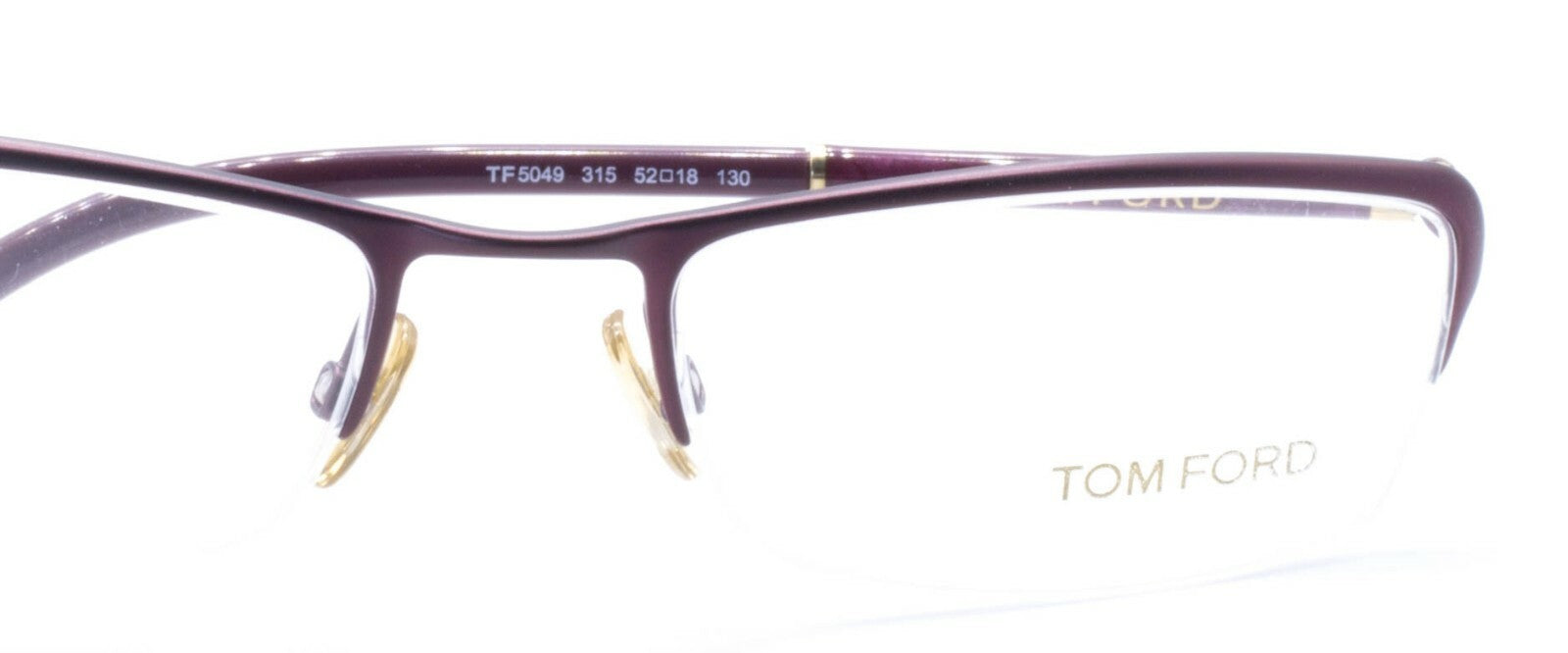 TOM FORD TF 5049 315 52mm Eyewear FRAMES RX Optical Eyeglasses Glasses New Italy