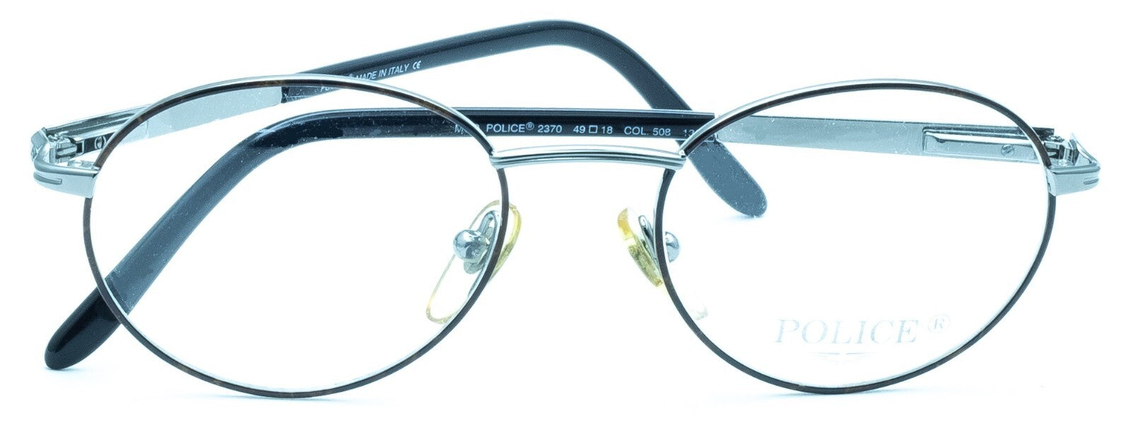 POLICE Mod. 2370  COL. 508 49mm Eyewear FRAMES RX Optical Eyeglasses -New Italy