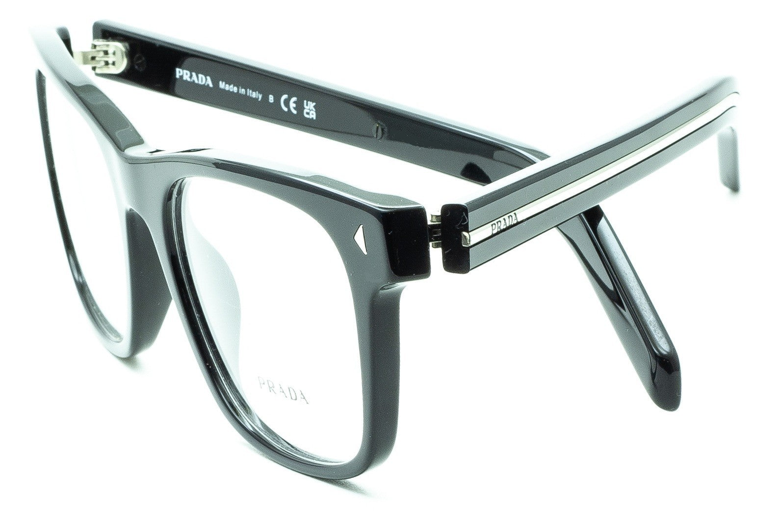PRADA VPR A13 16K-1O1 54mm Eyewear FRAMES RX Optical Eyeglasses Glasses - Italy