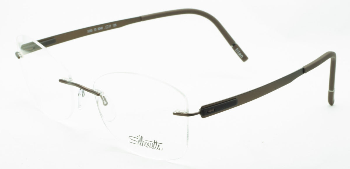 SILHOUETTE TITAN 5555 70 6040 55mm Eyewear FRAMES RX Optical Glasses-New Austria