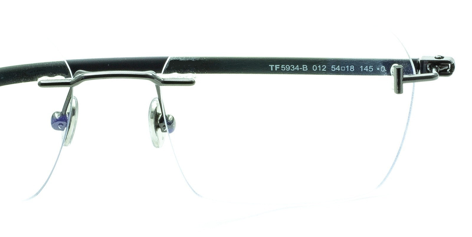 TOM FORD TF5934-B 012 54mm Blue Block Glasses Frames Eyewear RX - New BNIB Italy