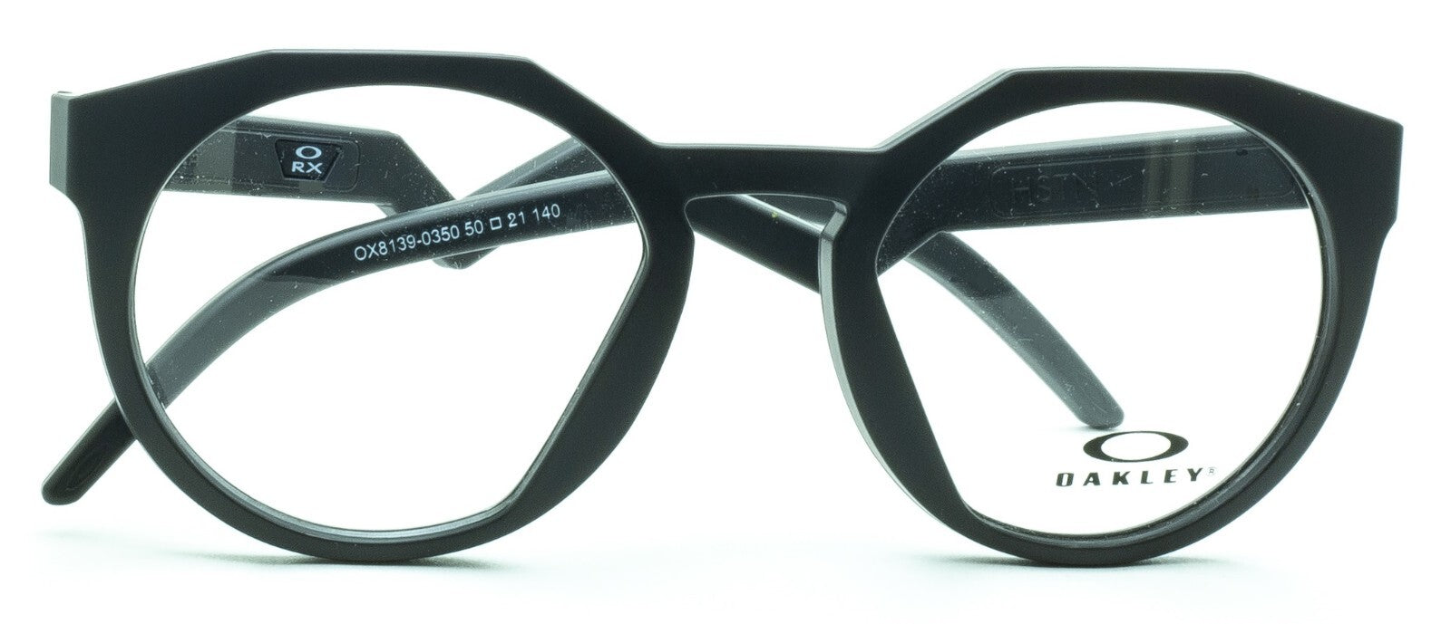 OAKLEY HSTN OX8139-0350 Matte Carbon 50mm Eyewear RX Optical Glasses Frames New