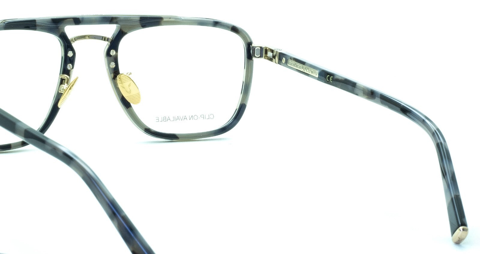 POLICE LEWIS 14 SPLB30 COL. 08FF 51mm Eyewear FRAMES RX Optical Eyeglasses - New