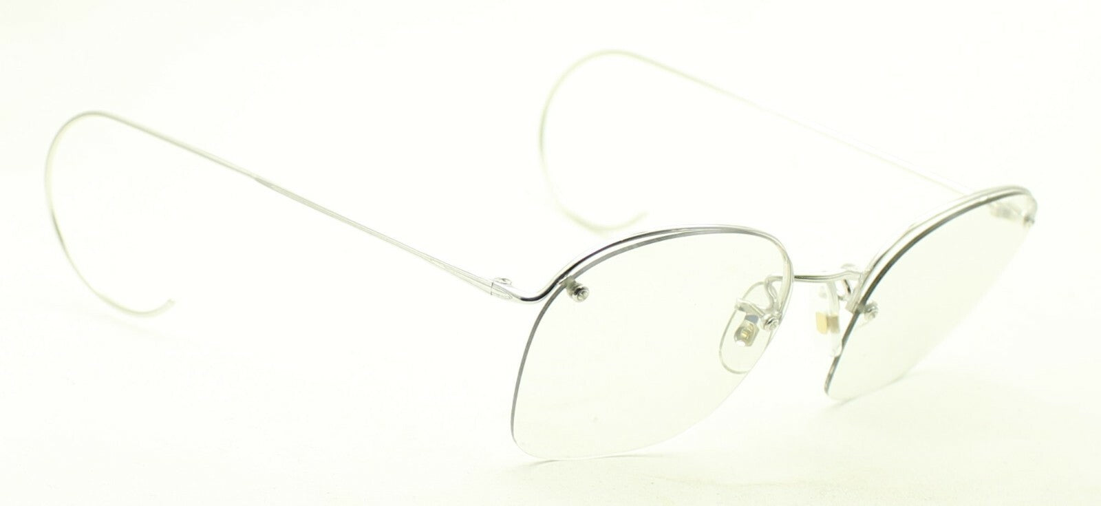 SAVILE ROW ENGLAND Rimway Rhodium 52x20mm Eyewear FRAMES RX Optical Eyeglasses