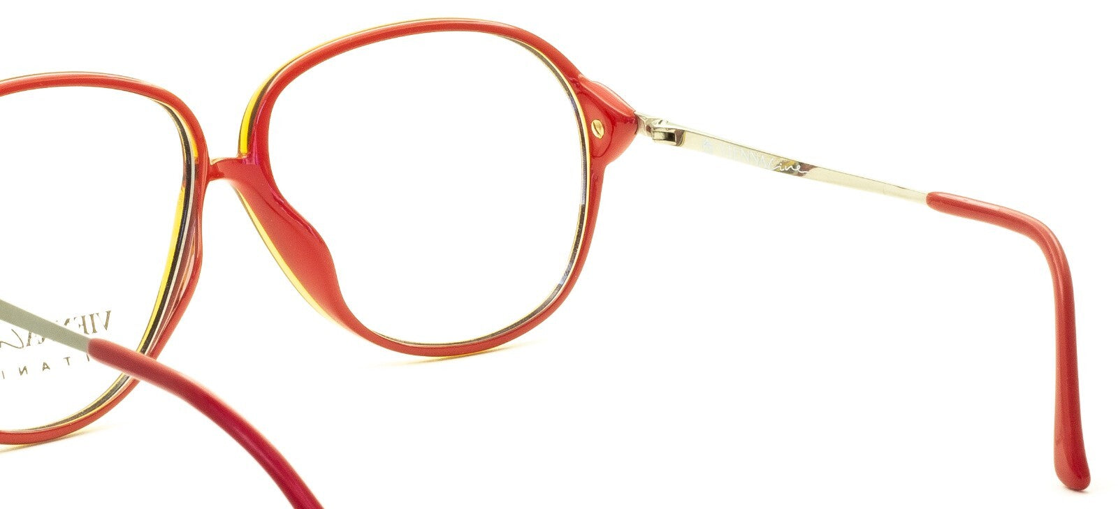 VIENNA LINE Titanium 1382 30 55mm Vintage RX Optical Eyewear FRAMES New -Austria