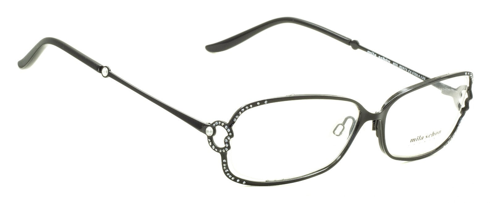 MILA SCHON MS975 C4 57mm Eyewear RX Optical FRAMES Eyeglasses Glasses -New Italy