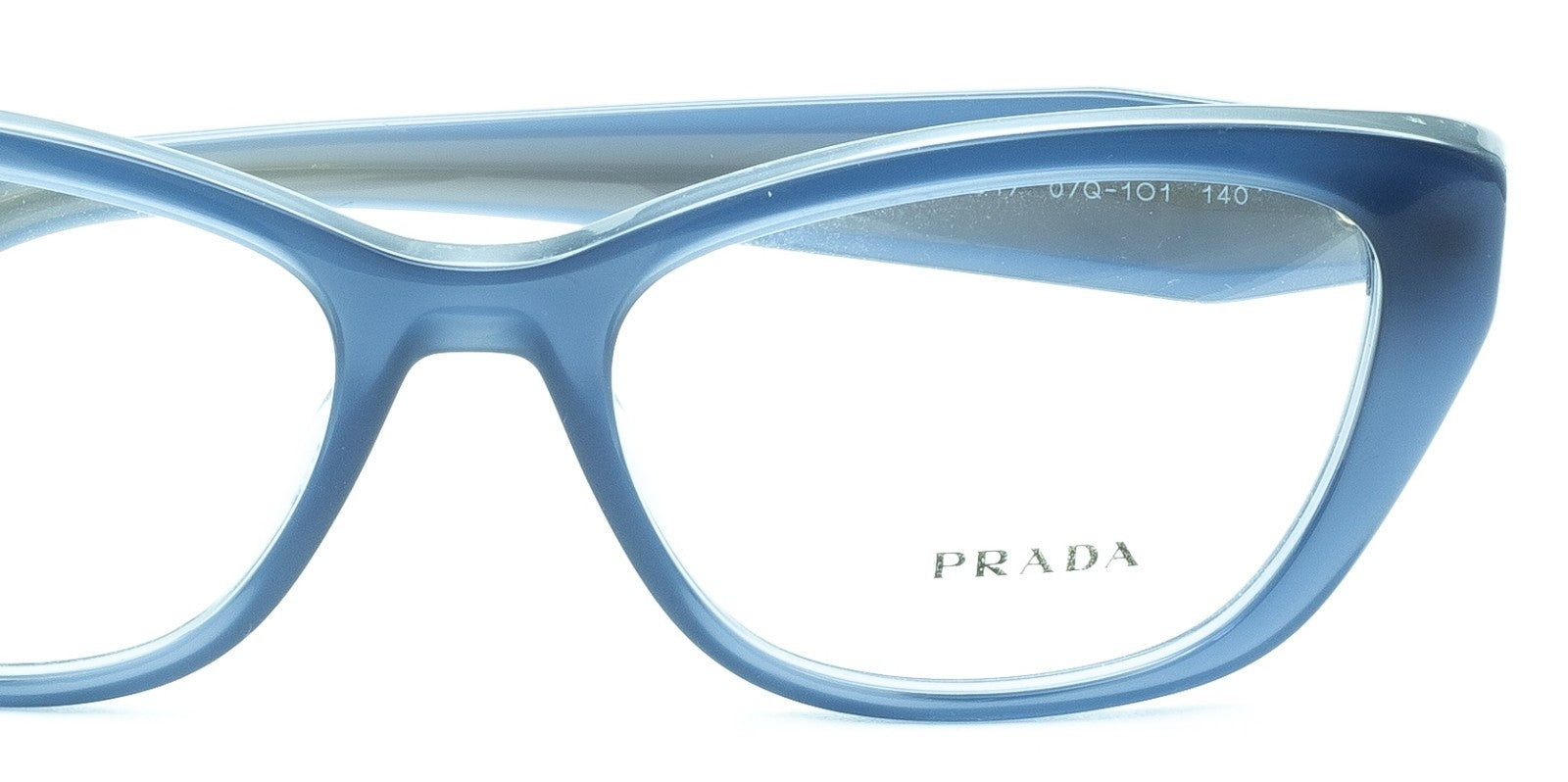 PRADA VPR 19W 07Q-1O1 53mm Eyewear FRAMES RX Optical Eyeglasses Glasses - Italy