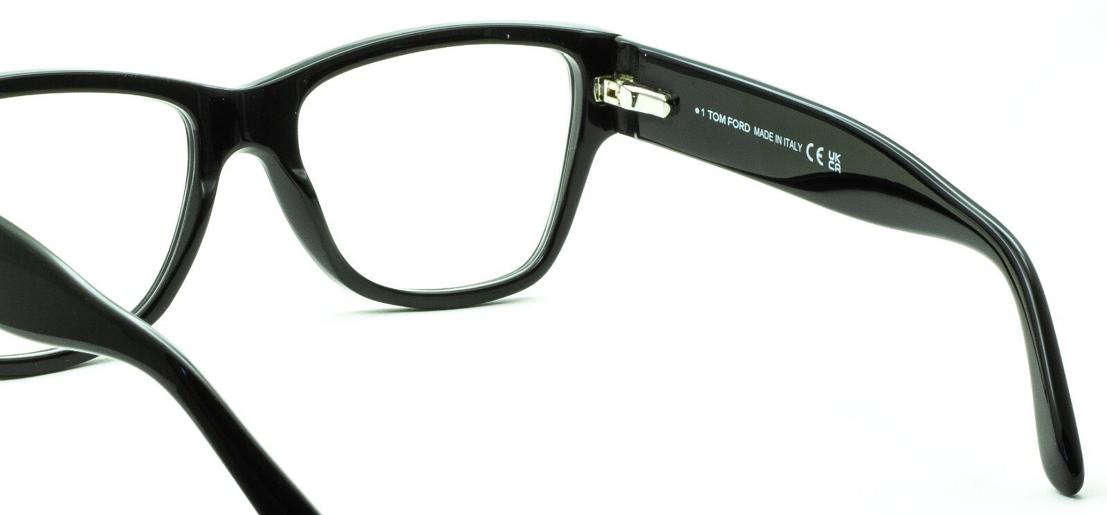 TOM FORD TF5878-B 001 55mm Blue Block Glasses Frames Eyewear RX - New BNIB Italy