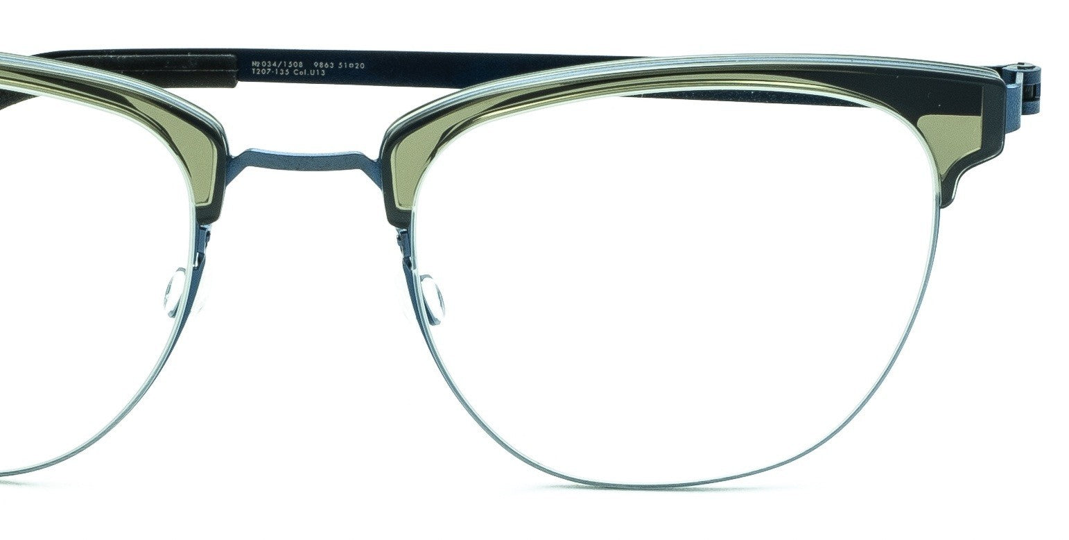 LINDBERG STRIP TITANIUM 9863 51mm RX Optical FRAMES Eyeglasses Glasses -Denmark