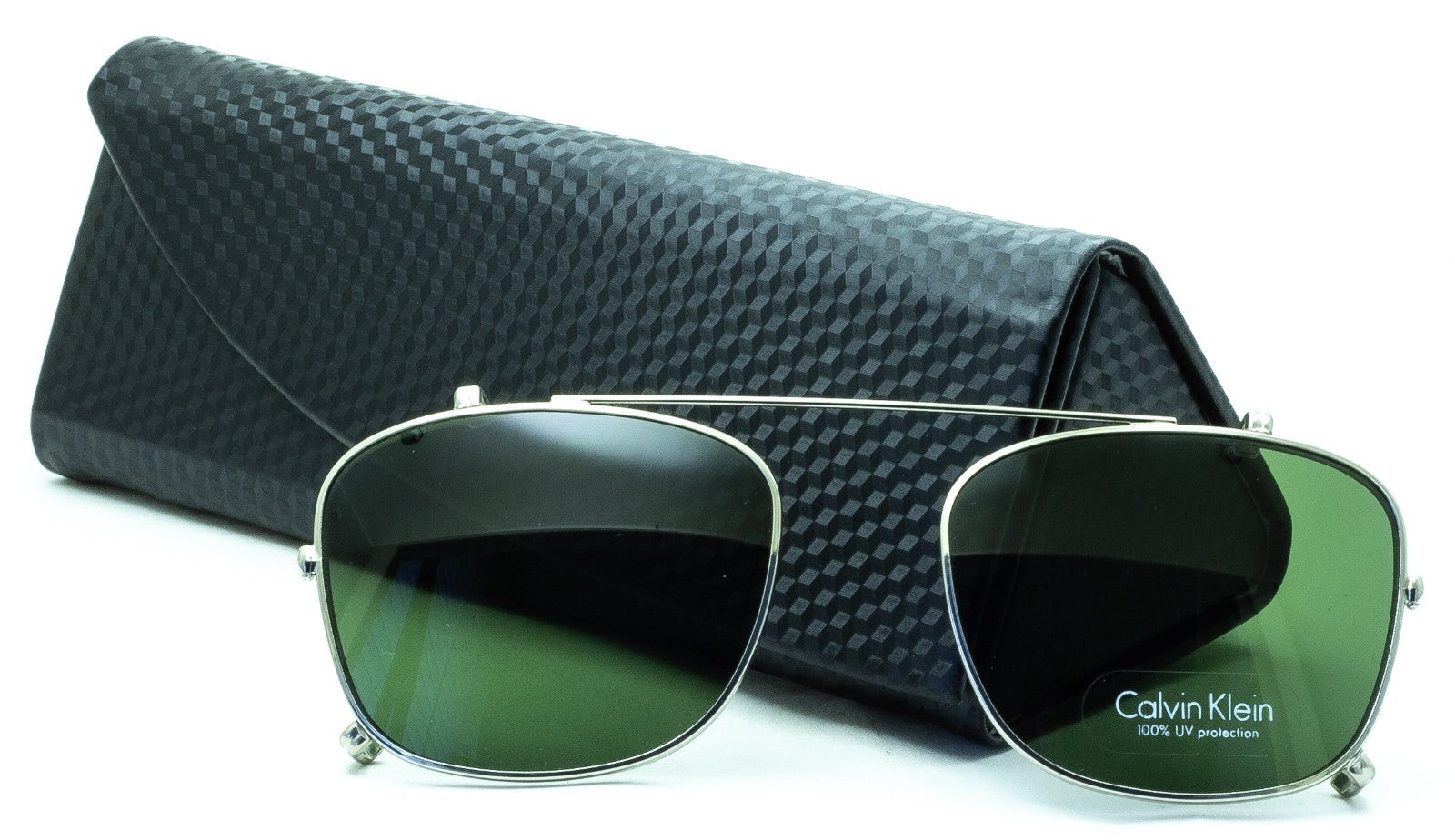 CALVIN KLEIN Platinum CK5938 50mm Clip On Sunglasses Shades Eyewear - New